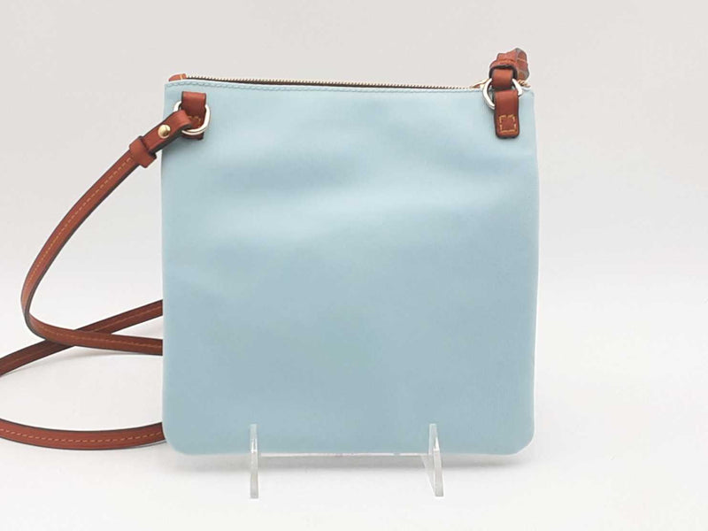 Dooney & Bourke Double Zip Nylon Crossbody Bag Blue Aa0925lrsa