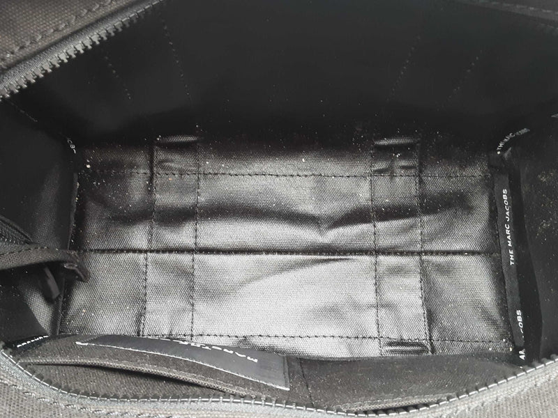 Marc Jacobs The Tote Bag Black Canvas Hand Bag Sd1025orsa