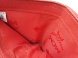 Mcm Orange Patent Leather Wallet Do0525rxde