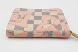 Louis Vuitton Damier Azur Tahitienne Zippy Coin Purse Wallet Eb0626lcrdu