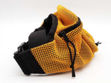 Ysl Saint Laurent Yellow Mesh Panel Logo Belt Bag Sd0726orzde