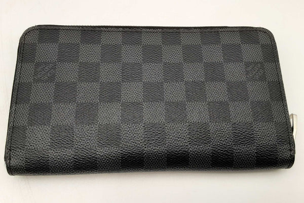 Louis Vuitton Damier Graphite Zippy Organizer Wallet Eb1024lrxsa