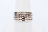 0.48cttw Diamond Ring In 10k Yellow Gold 3.9 Grams Size 6.5 Eb0926lexde