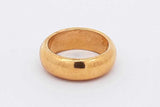24k Yellow Gold Wedding Band Ring 18.1 Grams Size 7.5 Eb0526oxxzsa