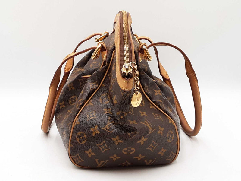 Louis Vuitton Tivoli Gm Shoulder Bag In Coated Canvas Fw1125pzrdu