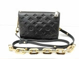 Louis Vuitton Coussin Bb Black Handbag Mk0826owzxmia