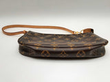 Louis Vuitton Pochette Brown Monogram Shoulder Clutch Do1024rxzde