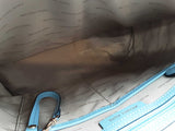 Michael Kors Canvas Signature Tote Blue Aa0526wzsa