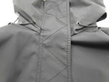 Fendi Roma Black Windbreaker Long Coat Jacket Do0326wxzde