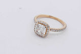 1.5cttw Diamond Ring In 14k Yellow Gold 2.6 Grams Size 5.25 Eb0226lcxzsa