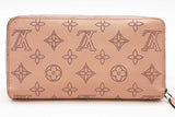 Louis Vuitton Pink Mahina Monogram Perforated Leather Zippy Wallet Eb0725wxzde