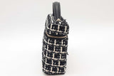 Chanel Black & White Tweed Top Handle Vanity Bag Eb0226oxxzde