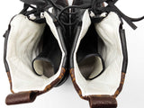 Louis Vuitton Laureate Desert Black Leather Boot Size Eu 40 Do1124wxzde