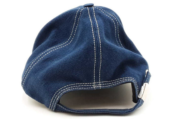 Burberry Denim Tb Monogram Baseball Cap Size Xs Eb1225lxzdu