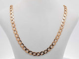 10k Yellow Gold 7 Grams Concave Curb Chain 20 Inches Aa0326wzxsa