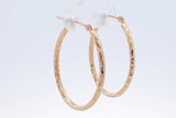 10k Yellow Gold Hoop Earrings 1 Gram Eb1024oxdu