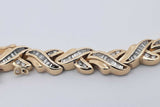 2.86cttw Diamond Bracelet In 14k Yellow Gold 23.3 Grams 7 Inch Eb0326lsxzsa