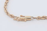 18k Yellow Gold Rope Chain Necklace 15.1 Grams 20 Inch Eb0326lloxsa