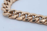 14k Yellow Gold Cuban Link Bracelet 21.2 Grams 9 Inch Eb0826lixzde