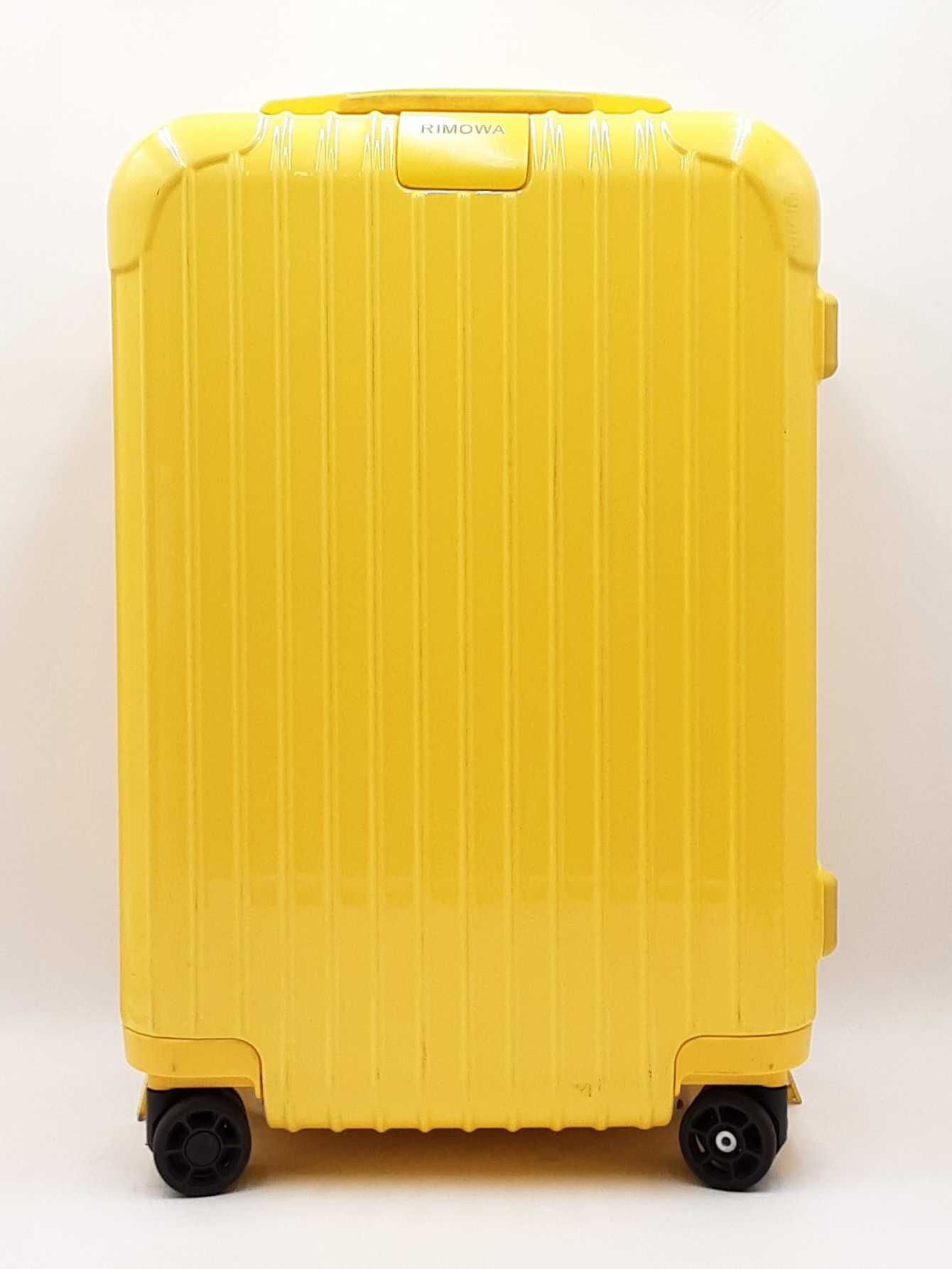 Rimowa Essential Lightweight Wheeled Cabin Suitcase In Gloss Yellow Fw ...