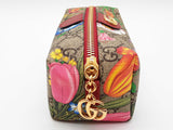 Gucci Ophidia Floral Gg Supreme Coated Canvas Cosmetic Case Do0725orxde