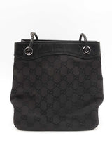 Gucci Gg Canvas Gifford Tote Bag With Braided Leather Handles Eb0726wrxsa