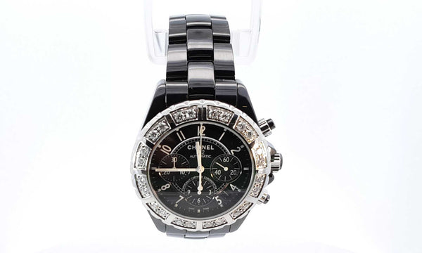 Chanel Diamond Bezel J12 Chronograph 41mm Wrist Watch Mserzxsa 144010013913