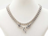 Night Rider Fox Tail Toggle Chain In Sterling Silver 63.4g 26 Inch Fw0426wxzdu