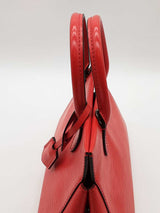 Louis Vuitton Marly Red Epi Leather Top Handle Bag Eb0526rrxde