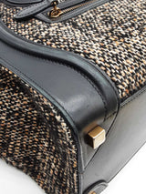 Celine Tweed Micro Luggage Top Handle Bag Eb1125rrxde