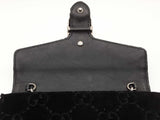 Gucci Dionysus Gg Black Velvet Wallet On Chain Sd0726orzde