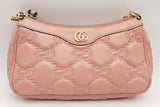 Gucci Gg Matelasse Pink Leather Shoulder Bag Eb1025ixzsa