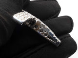2.20 Cttw Diamond & 14k White Gold Cross Pendant 14.8 Grams Fw0426crxdu