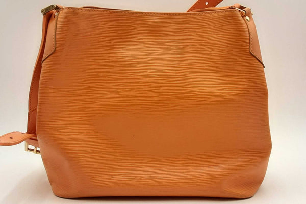 Louis Vuitton Orange Epi Textured Leather Tote Bag Eb1224wxzsa