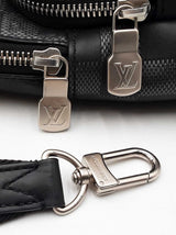 Louis Vuitton Avenue Sling Bag In Damier Infini & Black Leather Fw0226rxzdu