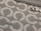 Coach Madison Needlepoint Op Art Double Zip Wristlet Fw0926lzdu