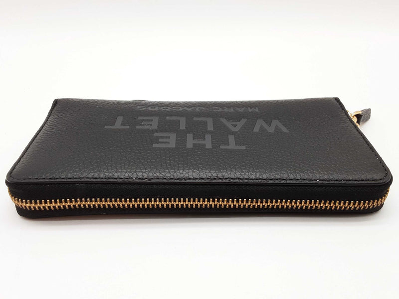 Marc Jacobs The Wallet Black Continental Zipper Wristlet Wallet Do0625wxde
