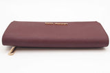 Michael Kors Merlot Jet Set Trifold Wallet Eb1125orde