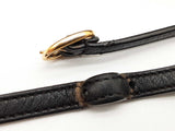 Gucci Black Microguccissima Leather Crossbody Wallet Do0625lxzde