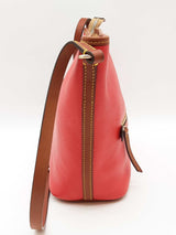 Dooney & Bourke Red Pebble Grain Small Zip Sac Sd1025wzde