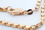 18k Yellow Gold Link Chain Necklace 18.6 Grams 24 Inch Eb0526lixzde