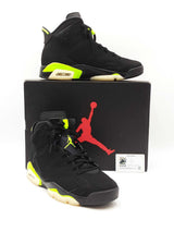 Nike Air Jordan 6 Retro "Electric Green" & Black Sneakers Size 12 Fw0926crdu