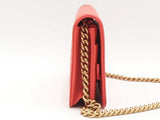 Chanel Chanel Red Chevron Crossbody Aa0325szxsa