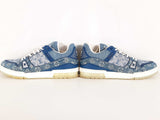 Louis Vuitton Blue Monday Denim Lv Trainers Size 10.5m Sd1225wrzde
