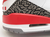 Nike Air Jordan 3 Retro "Fire Red" Mid-top Sneakers Size 7.5 Fw0126lxzdu