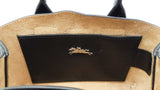 Longchamp Roseau Convertible Black Leather Crossbody Tote Fw0825lrxdu