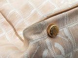 Chanel Travel Line Cc Logo Creme Beige Nylon Tote Bag Do0426lxzde