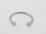 Tiffany & Co Atlas Groove .925 Sterling Silver 35.9 Grams 6 Inch Mk0925lrzmia