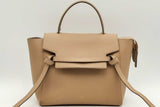 Celine Micro Belt Beige Leather Top Handle Bag Eb1024pxzsa