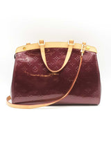 Louis Vuitton Monogram Vernis Patent Leather Brea Mm Top Handle Bag Sd0325cxzsa